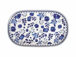 Darcy Oval Platter 37x23cm Floral Gift Boxed