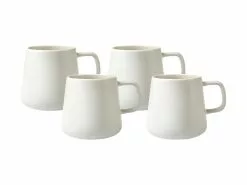 Blend Sala Mug 375ML Set Of 4 White Gift Boxed