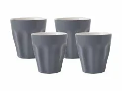 Blend Sala Espresso Cup 100ML Set Of 4 Charcoal Gift Boxed
