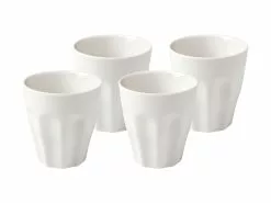 Blend Sala Latte Cup 265ML Set Of 4 White Gift Boxed -Tea & Coffee Sales LM0057 A1