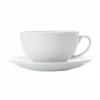 White Basics Cappuccino Cup & Saucer 320ML