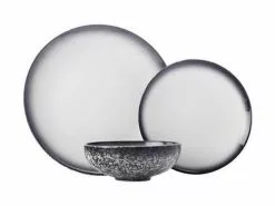 Caviar Granite Dinner Set 12 Piece