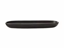 Caviar Oblong Platter 30x9cm Black