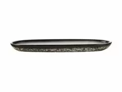Caviar Oblong Platter 30x9cm Granite