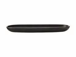 Caviar Oblong Platter 40x12.5cm Black