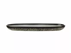 Caviar Oblong Platter 40x12.5cm Granite