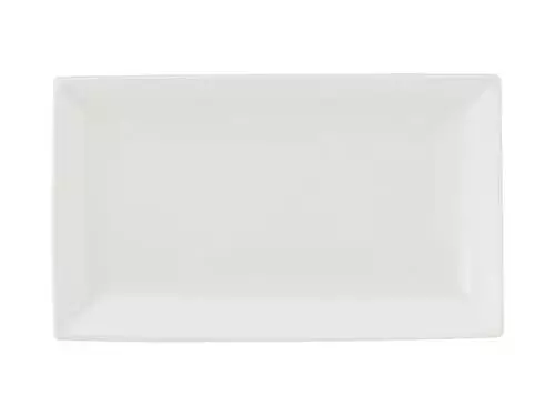 White Basics Rectangular Platter 27x16cm 1 White Basics Rectangular Platter 27x16cm