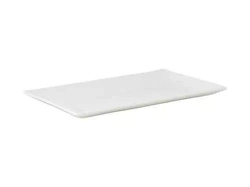 White Basics Rectangular Platter 27x16cm 2 White Basics Rectangular Platter 27x16cm - Image 2