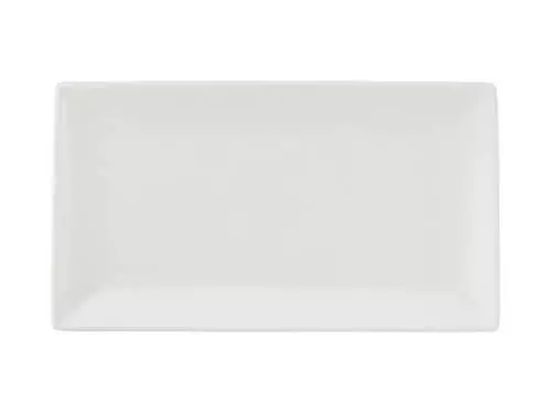 White Basics Rectangular Platter 34x19cm 1 White Basics Rectangular Platter 34x19cm