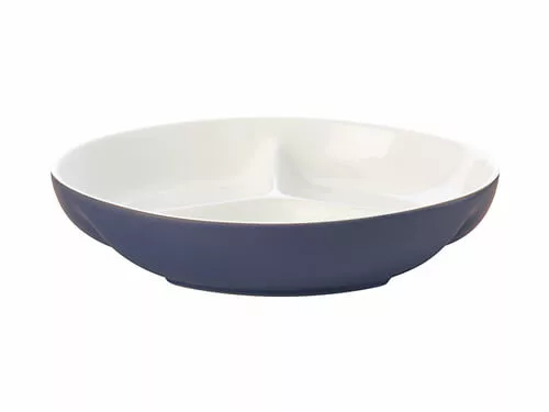 Mezze Divided Platter 32cm Denim Gift Boxed 1 Mezze Divided Platter 32cm Denim Gift Boxed