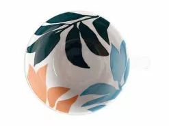 Andalusia Jumbo Mug 540ML Leaf Cyan -Tea & Coffee Sales bi0627 top