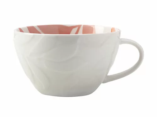 Andalusia Jumbo Mug 540ML Leaf Apricot 1 Andalusia Jumbo Mug 540ML Leaf Apricot