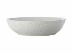 Dune Oval Serving Bowl 32x27cm White Gift Boxed