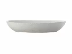 Dune Oval Serving Bowl 42x27cm White Gift Boxed