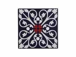 Medina Ceramic Square Tile Trivet Fes 15cm -Tea & Coffee Sales du0069 1
