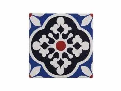 Medina Ceramic Square Tile Trivet Tiznit 15cm -Tea & Coffee Sales du0070 1