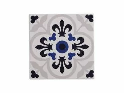 Medina Ceramic Square Tile Trivet Temara 15cm