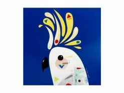 Pete Cromer Ceramic Square Trivet 20cm Cockatoo
