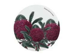 Royal Botanic Gardens Ceramic Round Trivet 20cm Telopea