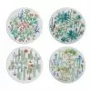 Royal Botanic Garden Arid Garden Ceramic Round Coaster 10cm Set Of 4