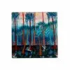 Melanie Hava Jugaig-Bana-Wabu Ceramic Square Coaster 10cm Cassowaries