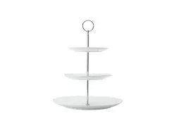White Basics Diamonds 3-Tier Cake Stand