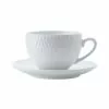 White Basics Diamonds Demi Cup & Saucer 90ML