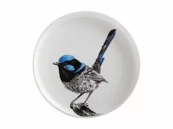 Marini Ferlazzo Birds Plate 20cm Superb Fairy-wren