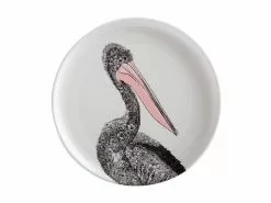Marini Ferlazzo Birds Plate 20cm Australian Pelican