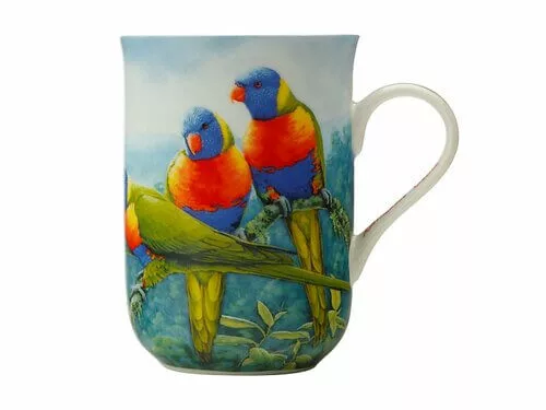 Birds Of Australia 10 Year Anniversary Mug 300ML Lorikeet 1 Birds Of Australia 10 Year Anniversary Mug 300ML Lorikeet