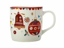 Festive Friends Mug 375ML Bells Gift Boxed