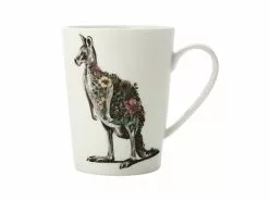 Marini Ferlazzo Australian Families Mug 450ML Kangaroo & Joey Gift Boxed