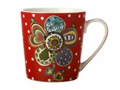 Donna's Garden Mug 350ML Vivid Violet Tin Gift Boxed