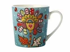 Donna's Garden Mug 350ML Bubbly Blossom Tin Gift Boxed