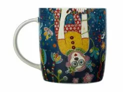 Donna Sharam Rainbow Jungle Mug 370ML Swinging Around Gift Boxed -Tea & Coffee Sales dx1052 1f