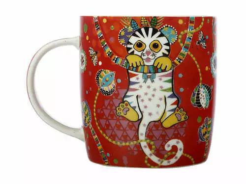 Donna Sharam Rainbow Jungle Mug 370ML Tiggy & Tiny Gift Boxed 3 Donna Sharam Rainbow Jungle Mug 370ML Tiggy & Tiny Gift Boxed - Image 3