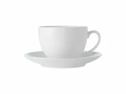 White Basics Cup & Saucer 280ML
