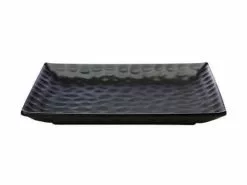 Gravity Square Platter 35cm Black Gift Boxed -Tea & Coffee Sales ge0016 1f