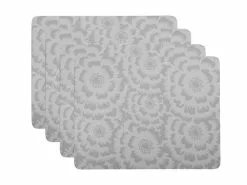 Gerbera Cork Back Placemat 34x26.5cm Set Of 4 Gift Boxed