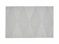 Table Accents Placemat 45x30cm Diamond Grey White -Tea & Coffee Sales gi0365 1
