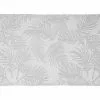 Table Accents Placemat 45x30cm Frond Silver White