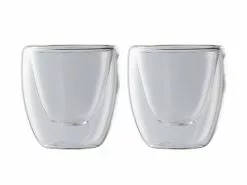 Blend Double Wall Espresso Cup 80ML Set Of 2 Gift Boxed
