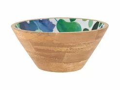 Giverny Serving Bowl Wood Enamel 24x11cm