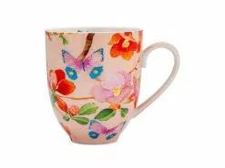 Gabby Malpas Posey Mug & Coaster Set Japonica Joy Gift Boxed -Tea & Coffee Sales hv0326 a3