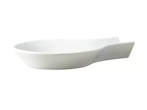 Epicurious Spoon Rest White Gift Boxed 1 Epicurious Spoon Rest White Gift Boxed