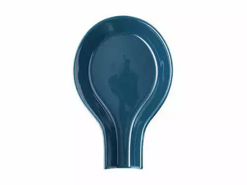 Epicurious Spoon Rest Teal Gift Boxed 3 Epicurious Spoon Rest Teal Gift Boxed - Image 3