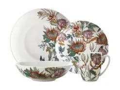 Waratah Coupe Dinner Set 16pc Gift Boxed