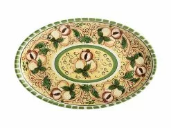 Ceramica Salerno Oval Platter 40x26cm Peaches
