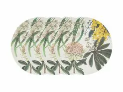The Blck Pen Golden Summer Bamboo Plate 27cm Set Of 4