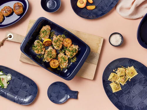 Arc Spoon Rest Indigo Blue 2 Arc Spoon Rest Indigo Blue - Image 2